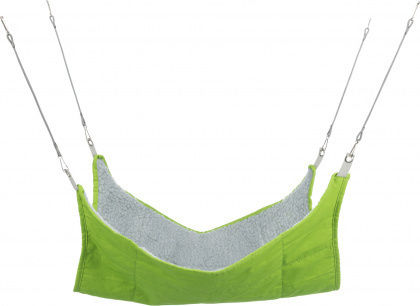 Trixie Accessories for Cages for Ferret Hammock for Hamsters Brown/ Beige 45x45cm.
