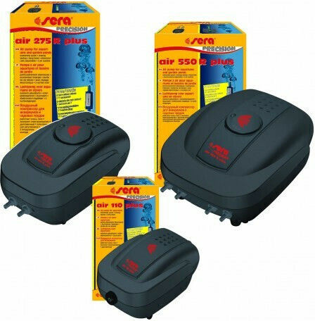 Sera Air 110 Aquarium Air Pump Single Outlet with Maximum Flow Speed 110lt/h