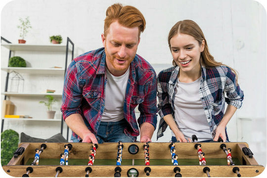 NEO Sport NS-805 Wooden Football Standing Table L118xW61xH79cm
