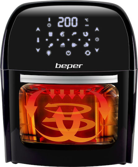 Beper Air Fryer 12lt Μαύρο P101FRI012