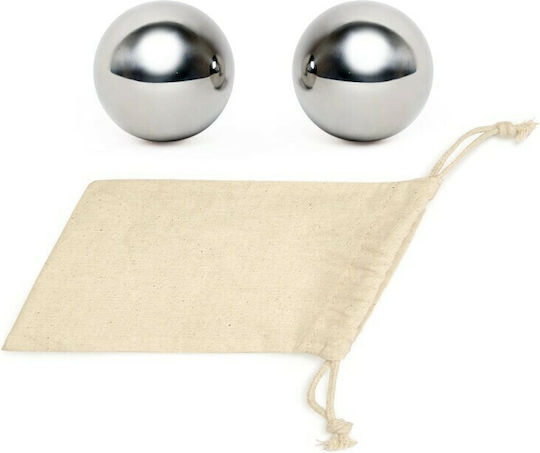 Kikkerland Whiskey Balls Διακοσμητικά Παγάκια Ανοξείδωτα με Θήκη Αποθήκευσης & Ποτήρια 2τμχ