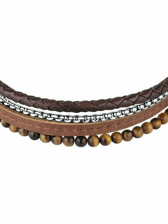 Sector Bracelet Bandy made of Leather