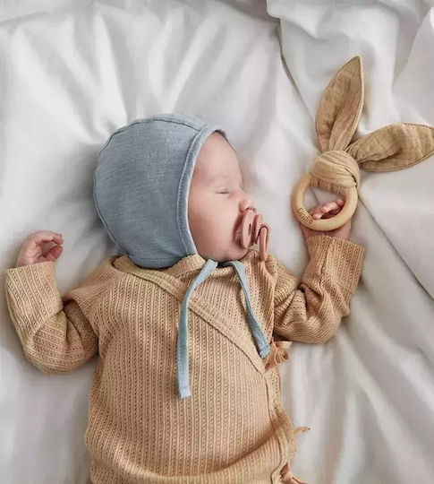 Elodie Details Ορθοδοντική Πιπίλα Σιλικόνης για 0-6 μηνών Bamboo Blushing Pink