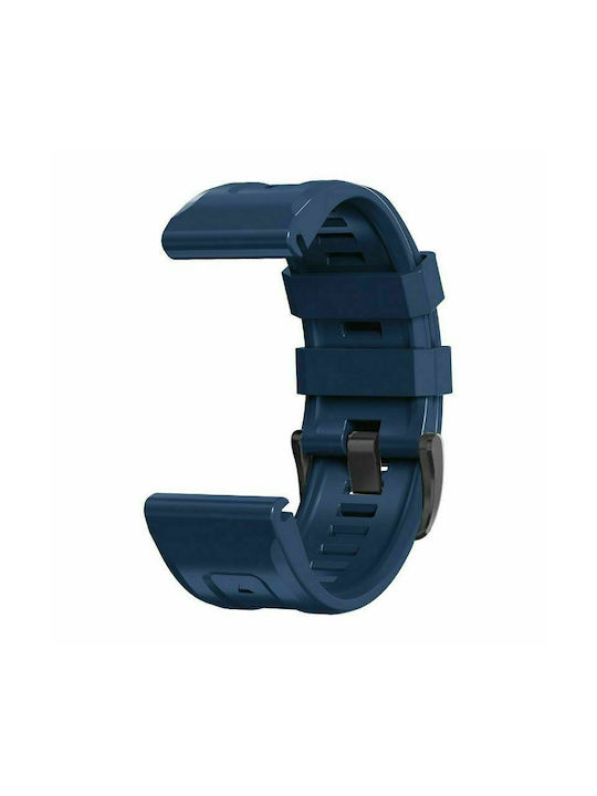 Tech-Protect Iconband Λουράκι Σιλικόνης Navy Μπλε (Fenix 5 / 5 Plus / 6 / 6 Pro / 7 / 7 Pro / 8 / E (47mm))