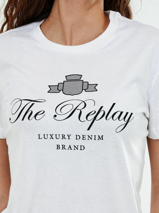 Damen T-Shirt Weiß