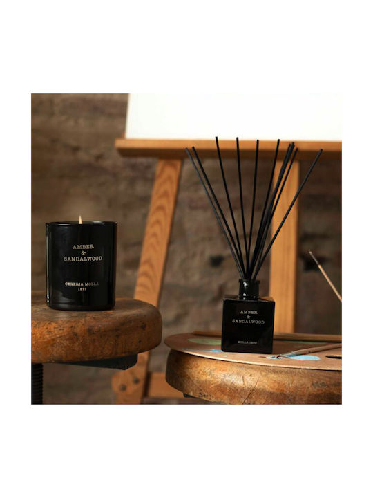Cereria Molla Diffuser with Fragrance Amber & Sandalwood 1317 100ml