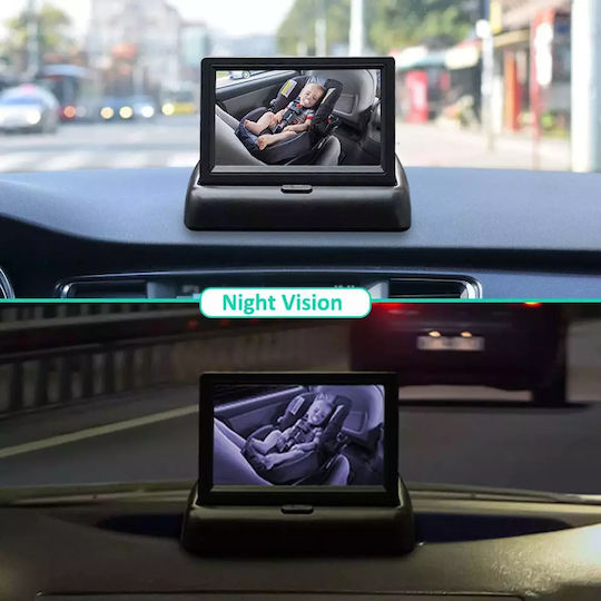 Andowl 4.5" Car Screen for Dashboard