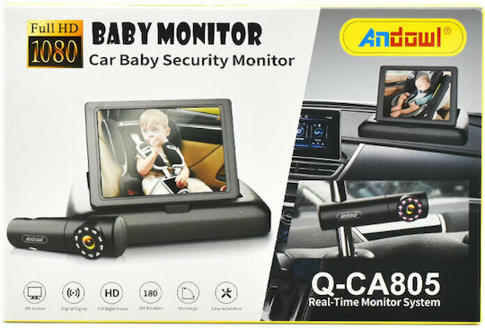 Andowl 4.5" Car Screen for Dashboard
