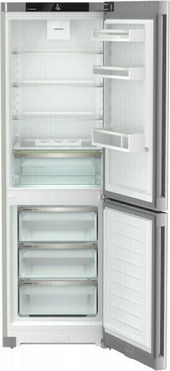 Liebherr Combină frigorifică 330lt NoFrost Î185.5xL59.7xA67.5cm. Inox Pure