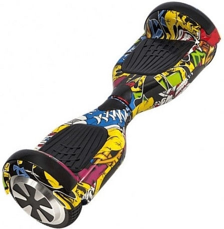 UrbanGlide 65 Lite Multicolor Hoverboard με 15km/h Max Ταχύτητα και 20km Αυτονομία Πολύχρωμο