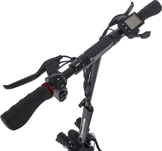 UrbanGlide E-Cross Pro Boost Electric Scooter with 25km/h Max Speed and 50km Autonomy in Black Color