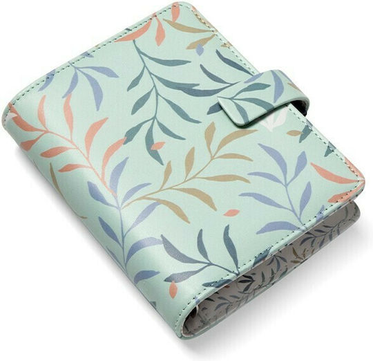 Filofax Ημερήσιο Organizer Pocket Πράσινο Δερμάτινο 12.8x14.6εκ.