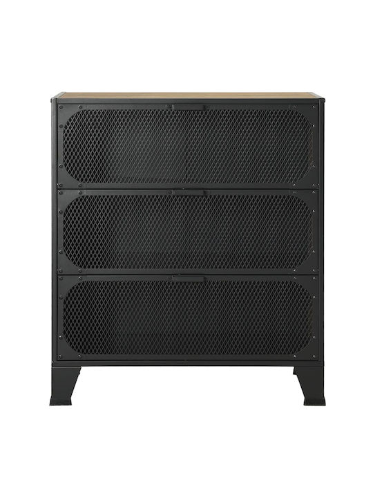 Bufet din Lemn & Metal Maro 72x36x82cm