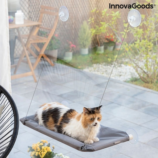 InnovaGoods Catlax Αιώρα Γάτας Γκρι 56x38x2.5cm