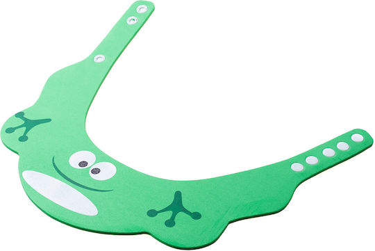 Protective Bath Hat Frog Green 1pcs