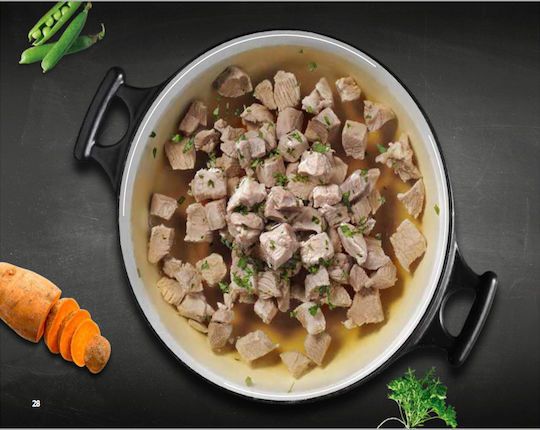 Belcando Mastercraft Topping Wet Food Dogs in Pouches with Beef and Carrot Grain-Free 100gr
