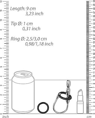 Shots Ouch Urethral Sounding Metal Stretcher