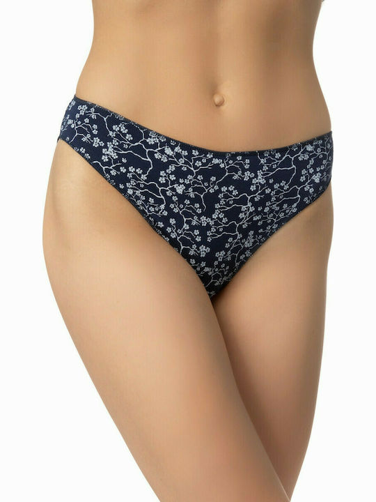 Minerva Fimelle Damen Brasilien 2Pack Pink/Navy Print