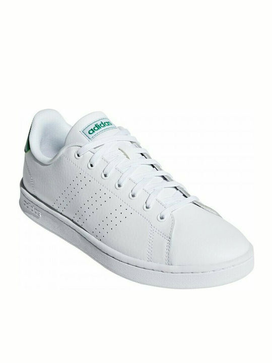 Adidas Advantage Unisex Sneakers Λευκά