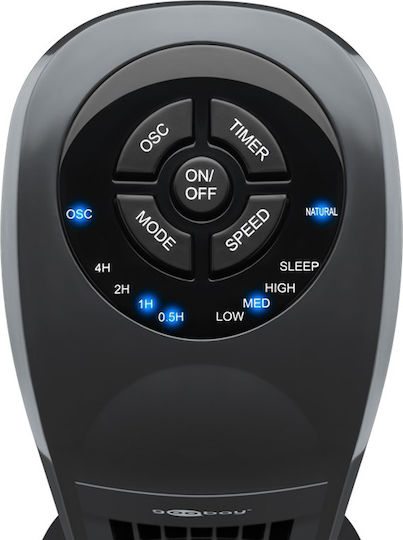 Goobay Ventilator Tip Turn 50W Cu Telecomandă Gri