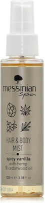 Messinian Spa Spicy Vanilla Hair & Body Mist 100ml