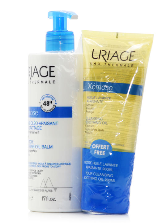 Uriage Xemose Комплект за грижа за кожата за Почистване на лицето & Почистване на тялото