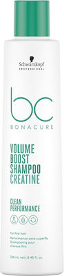 Schwarzkopf Bonacure Volume Boost Σαμπουάν Γενικής Χρήσης για Όλους τους Τύπους Μαλλιών 250ml