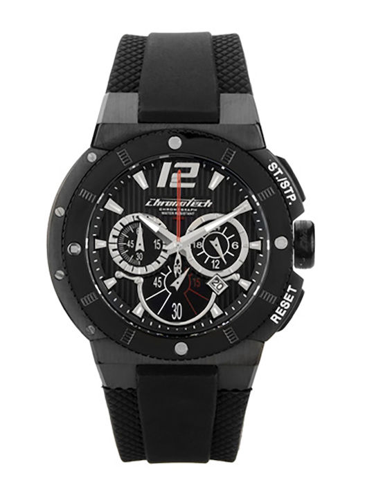 Chronotech CT7976M-04 Ρολόι Μπαταρίας με Καουτσούκ Λουράκι Chronotech CT7976M-04 Ρολόι Μπαταρίας με Καουτσούκ Λουράκι