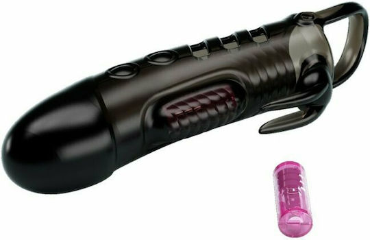 Pretty Love Sloane Προέκταση Πέους Penis Sleeve Black 14.8cm