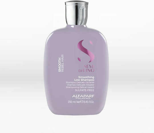 Alfaparf Milano Professional Semi Di Lino Smoothing Shampoos für Empfindliche Kopfhaut für Alle Haartypen 250ml