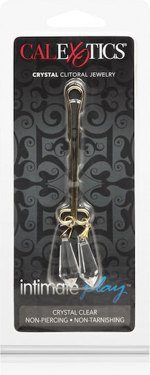 Calexotics Cleopatra Collection Clitoral Jewelry Cleme pentru Sfârcuri în Culoare Transparent