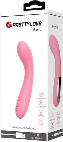 Pretty Love Gloria Vibrator G-Spot 16cm Pink