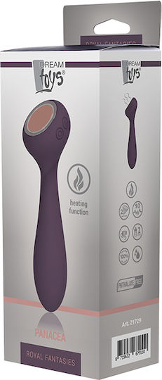 Dream Toys Royal Fantasies Panacea Vibrator Massage 17.4cm Purple