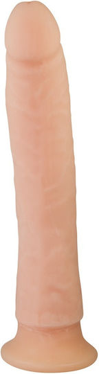 Nature Skin Soft Dong Плът Реалистично дилдо Със смукателна чашка Телесен 24см