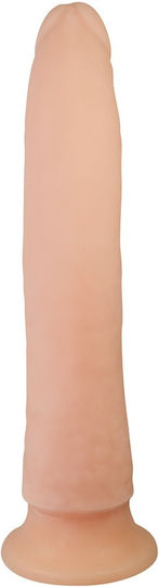 Nature Skin Soft Dong Плът Реалистично дилдо Със смукателна чашка Телесен 24см