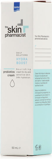 InterMed Skin Pharmacist Ηydra Boost Probiotics 24ωρη Ενυδατική Κρέμα Προσώπου με Υαλουρονικό Οξύ & Πρεβιοτικά 50ml