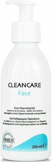 Synchroline Cleancare Gel Cleansing Face 200ml