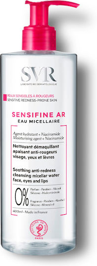SVR Laboratoire Dermatologique Sensifine AR Micellar Water Makeup Remover Face & Eyes for Acne-Prone Skin 400ml