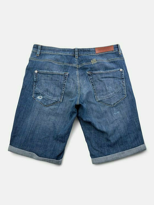 GABBA Herren Bermuda-Jeans JASON K3916 PO6058 RS1517 BLUE