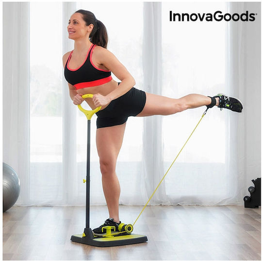 InnovaGoods Фитнес Платформа Пилатес Бар Черен