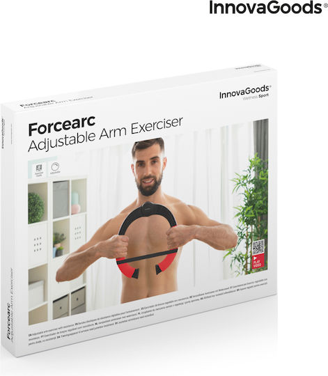 InnovaGoods Forcearc Echipament de exerciții pentru spate, piept și picioare cu 3 nivele de rezistență