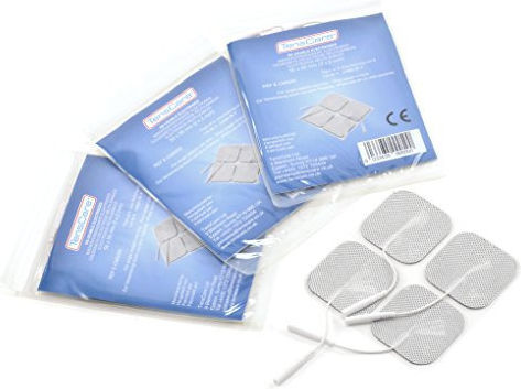 Tenscare Spare Electrodes for Muscle Stimulator 4pcs 50x50mm