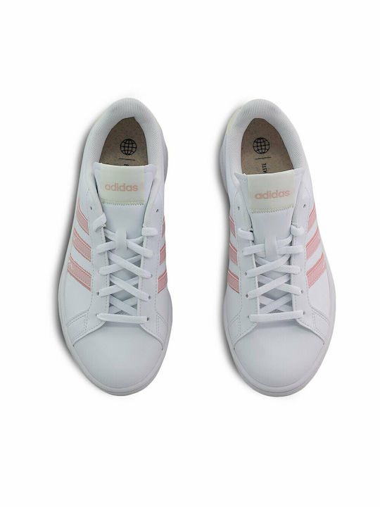 Grand Court Base Beyond Sneakers Cloud White / Vapour Pink / Wonder White