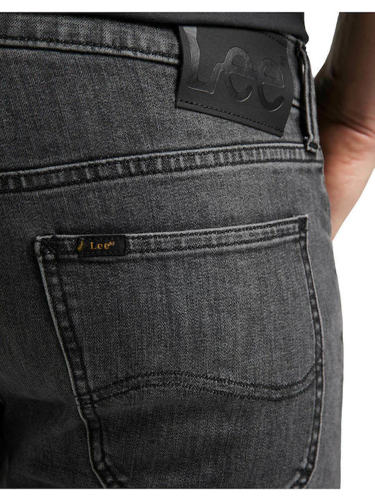 Daren Men's Jeans Pants Elastic with Regular Straight Fit Gray