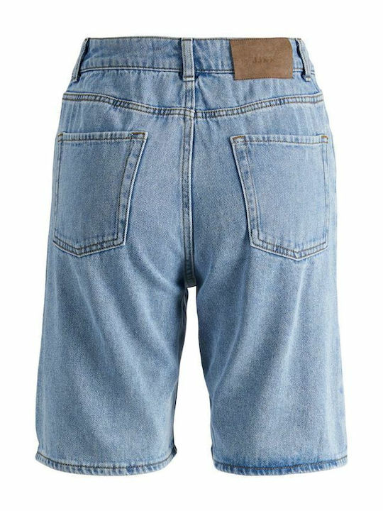 Women's Bermuda Shorts Jean Light Blue Denim