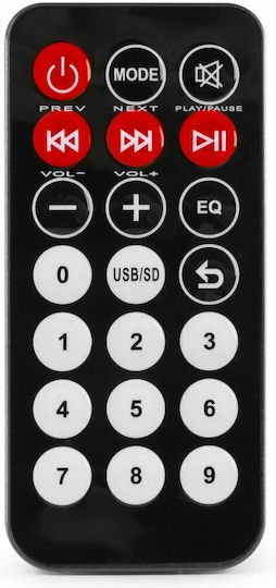 Power Dynamics BTW30 Priză Amplificator fără Cadrul Incorporat 2x15Watt, Bluetooth, FM, USB, Mp3 în culoarea Alb 100VS979 952.480
