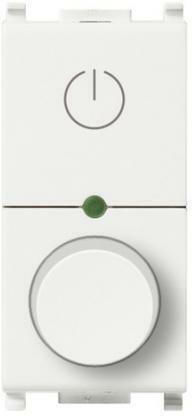 Vimar Recessed LED Front Dimmer Switch Rotary White