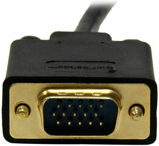 StarTech Kabel DisplayPort-Stecker - VGA-Stecker 0.9m Schwarz (DP2VGAMM3B)