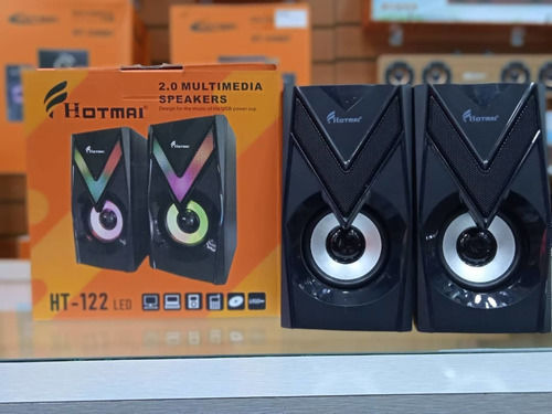 HT-122 Компютърни тонколони 2.0 с мощност 2.5W в Черен цвят