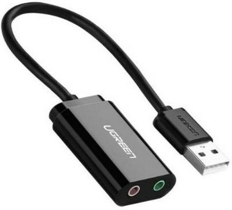 Ugreen CM129 15cm External USB 2.0 Sound Card